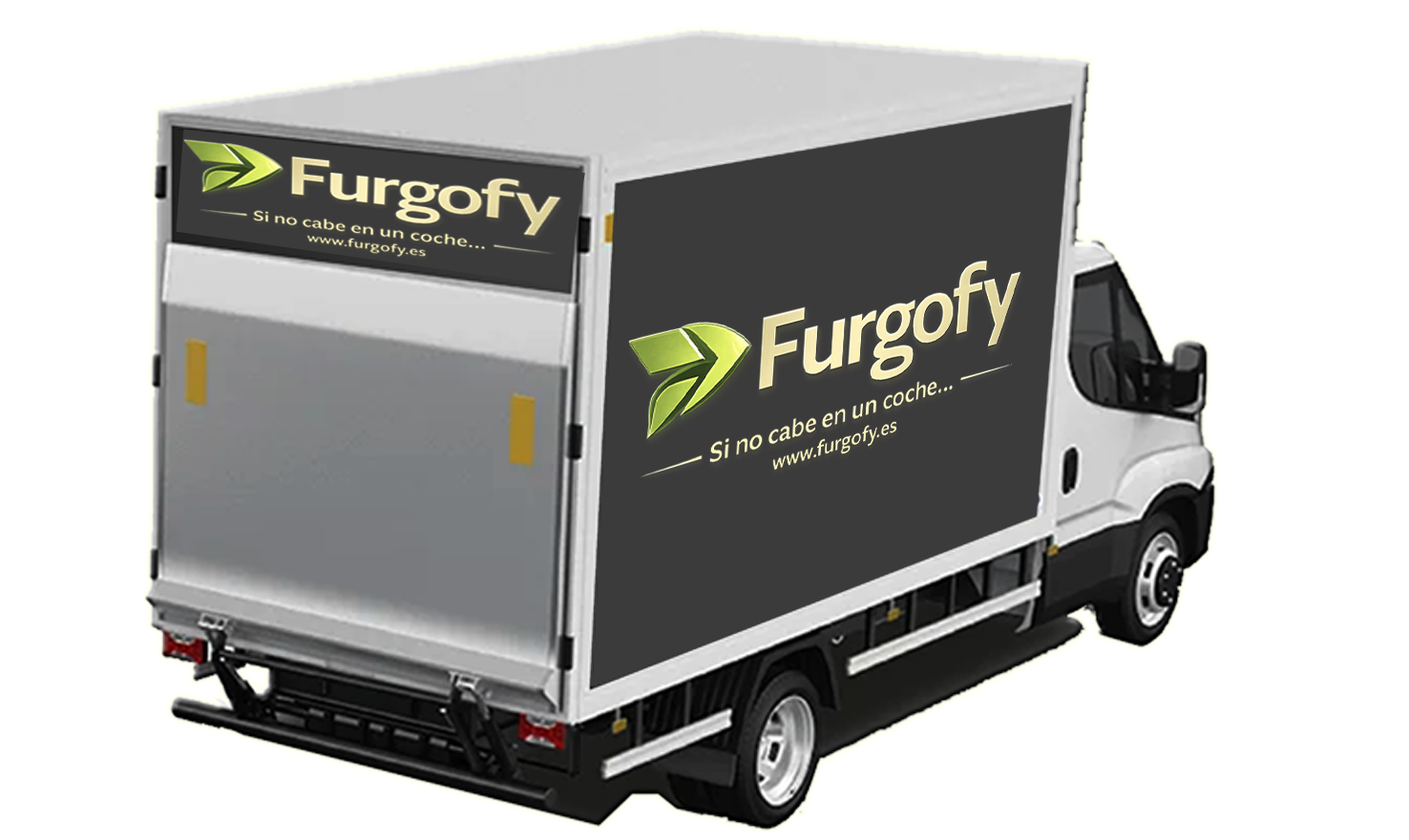 Camión 3.500 kg con trampilla elevadora